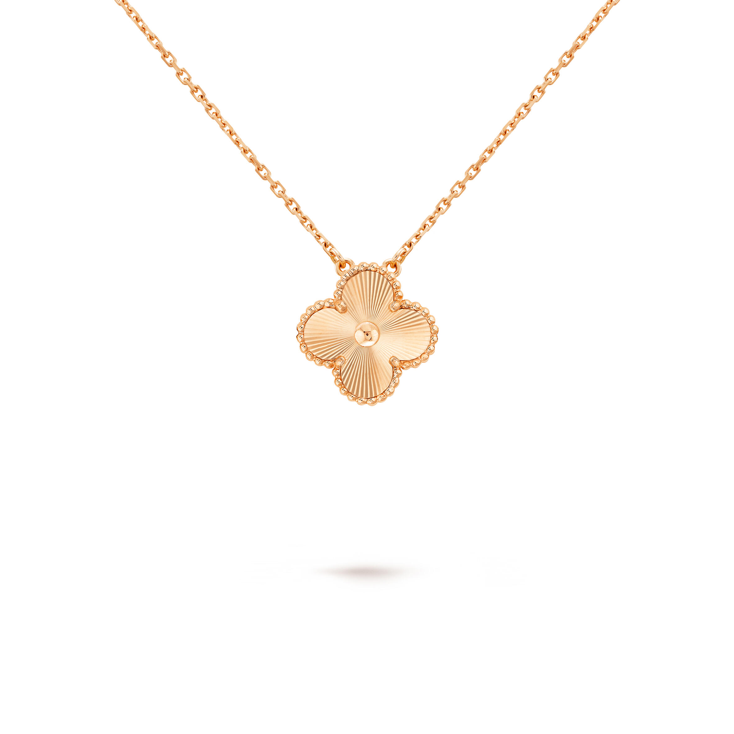 V*n Cl**f arpels vintage alhambra pendant - rose gold